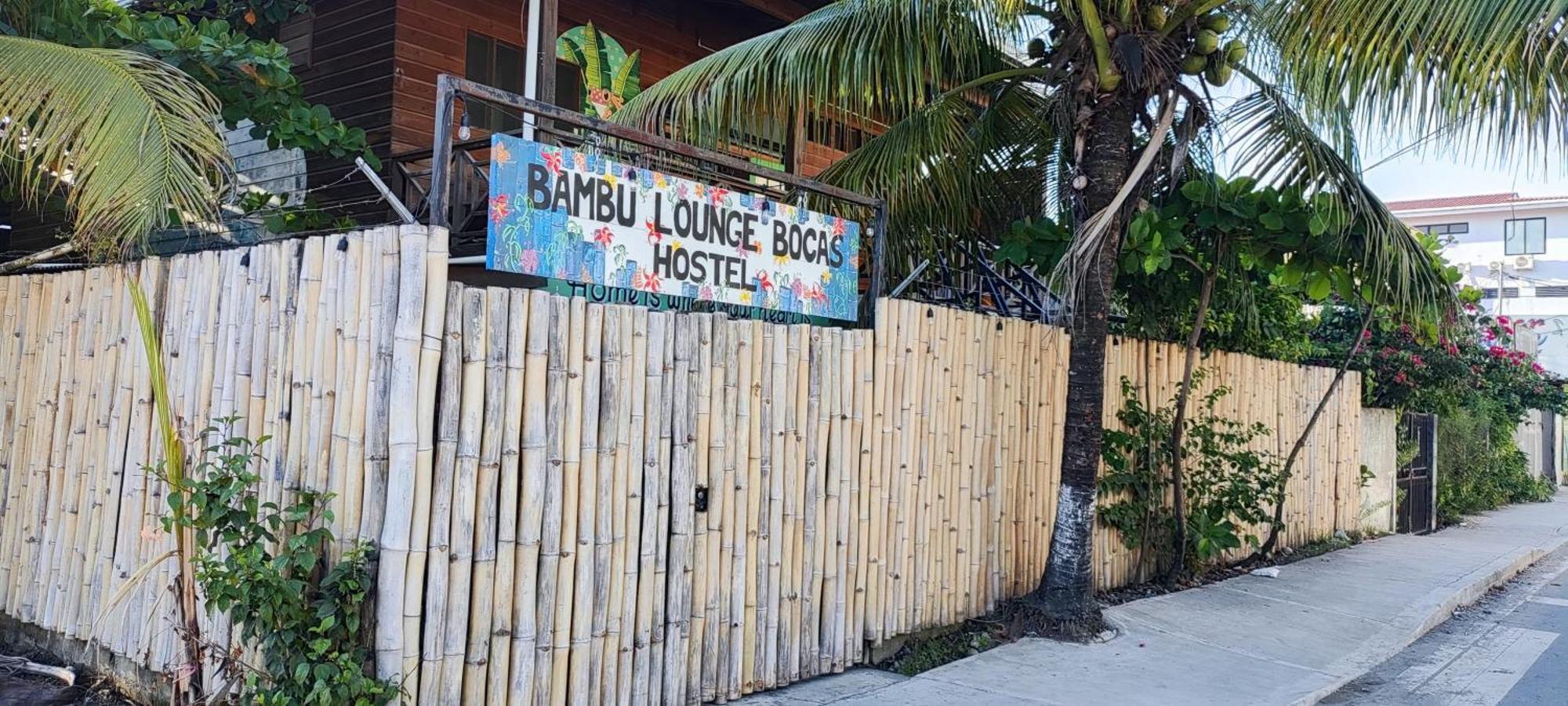 Bambu Lounge Bocas Hostel Бокас-дель-Торо Экстерьер фото